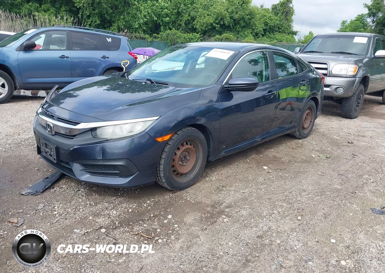 2016 Honda Civic Lx VIN:19XFC2F58GE202411 - 2