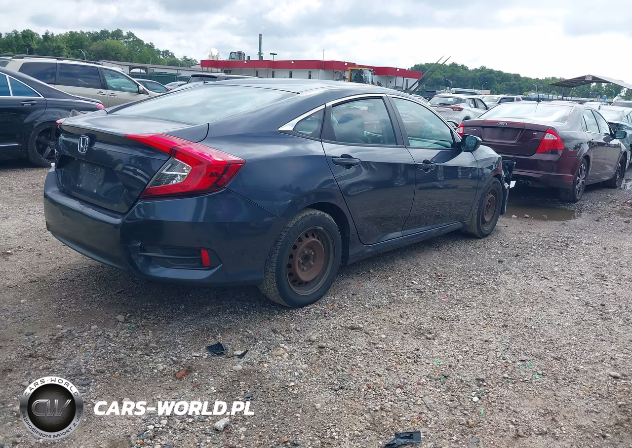 2016 Honda Civic Lx VIN:19XFC2F58GE202411 - 4