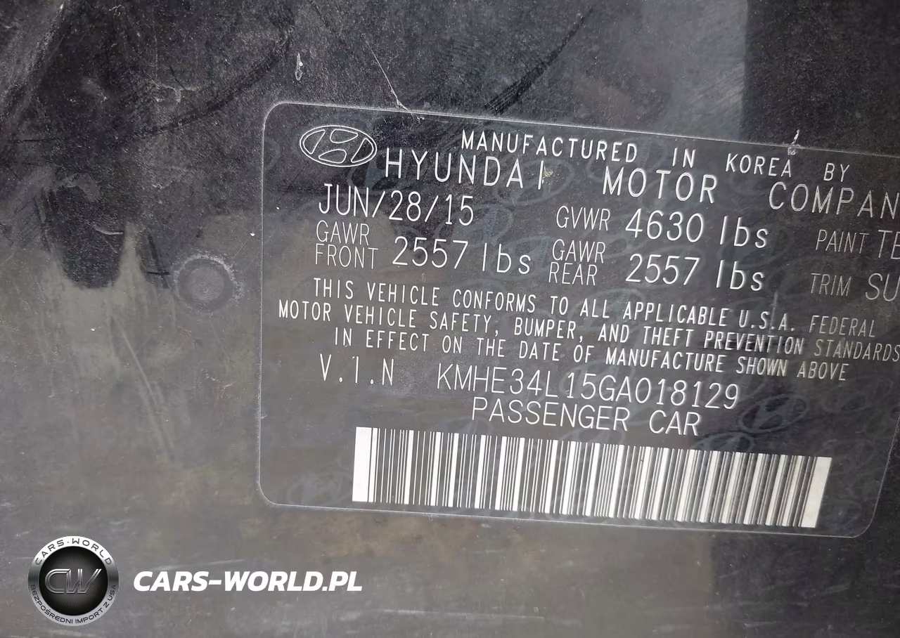 2016 Hyundai Sonata Hybrid Limited VIN:KMHE34L15GA018129 - 9