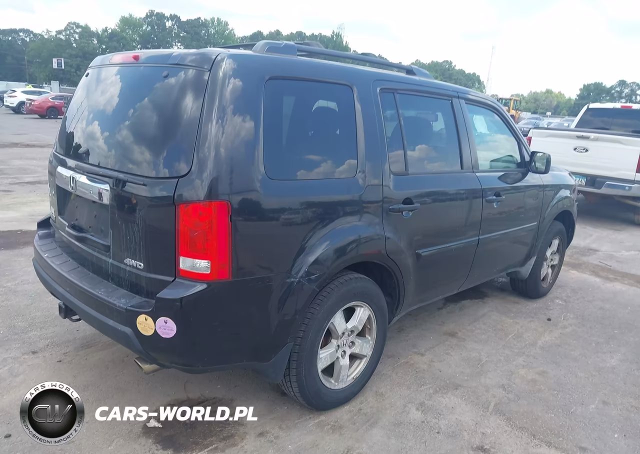 2011 Honda Pilot Ex-L VIN:5FNYF4H52BB024992 - 4