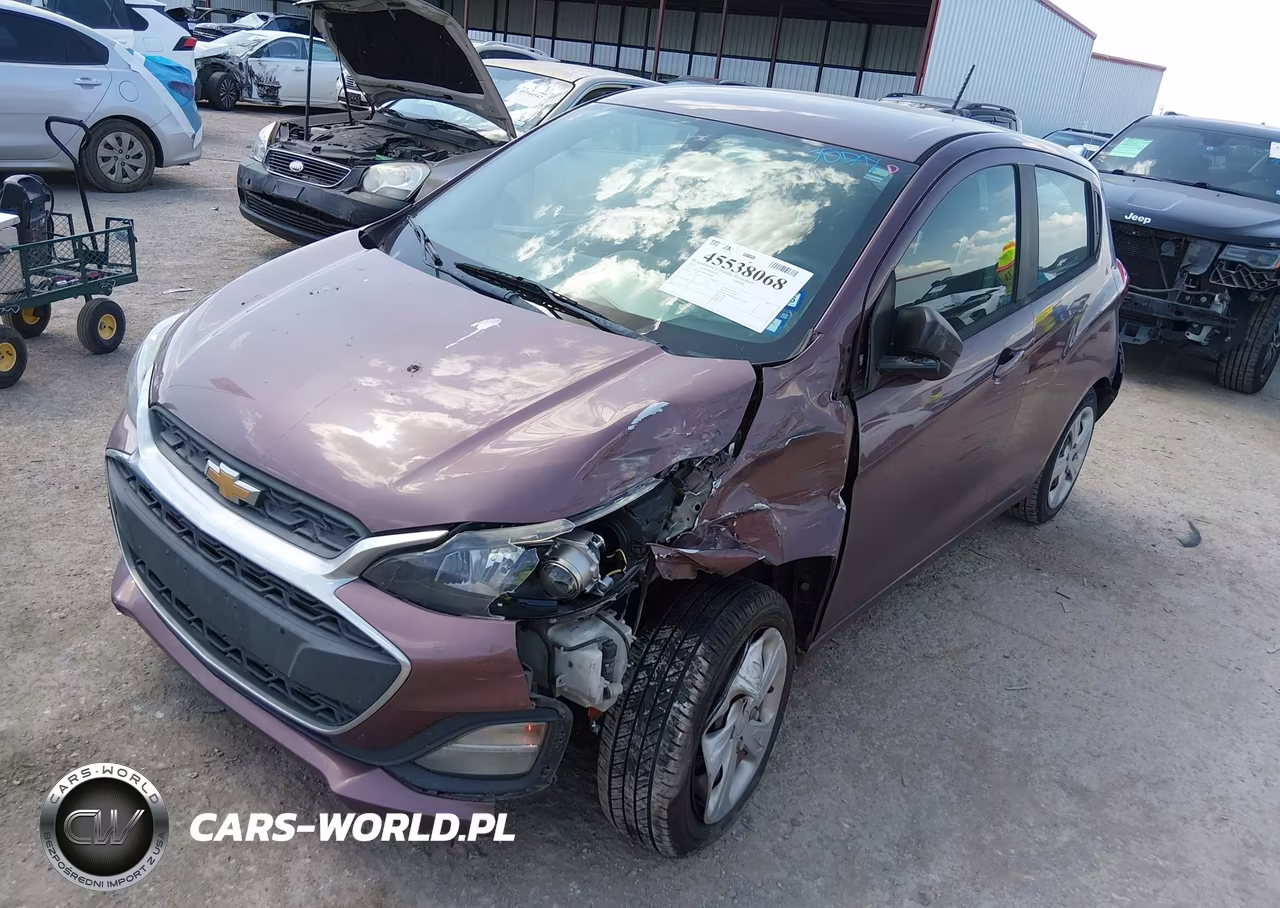 2019 Chevrolet Spark Ls Cvt VIN:KL8CB6SA0KC706489 - 2