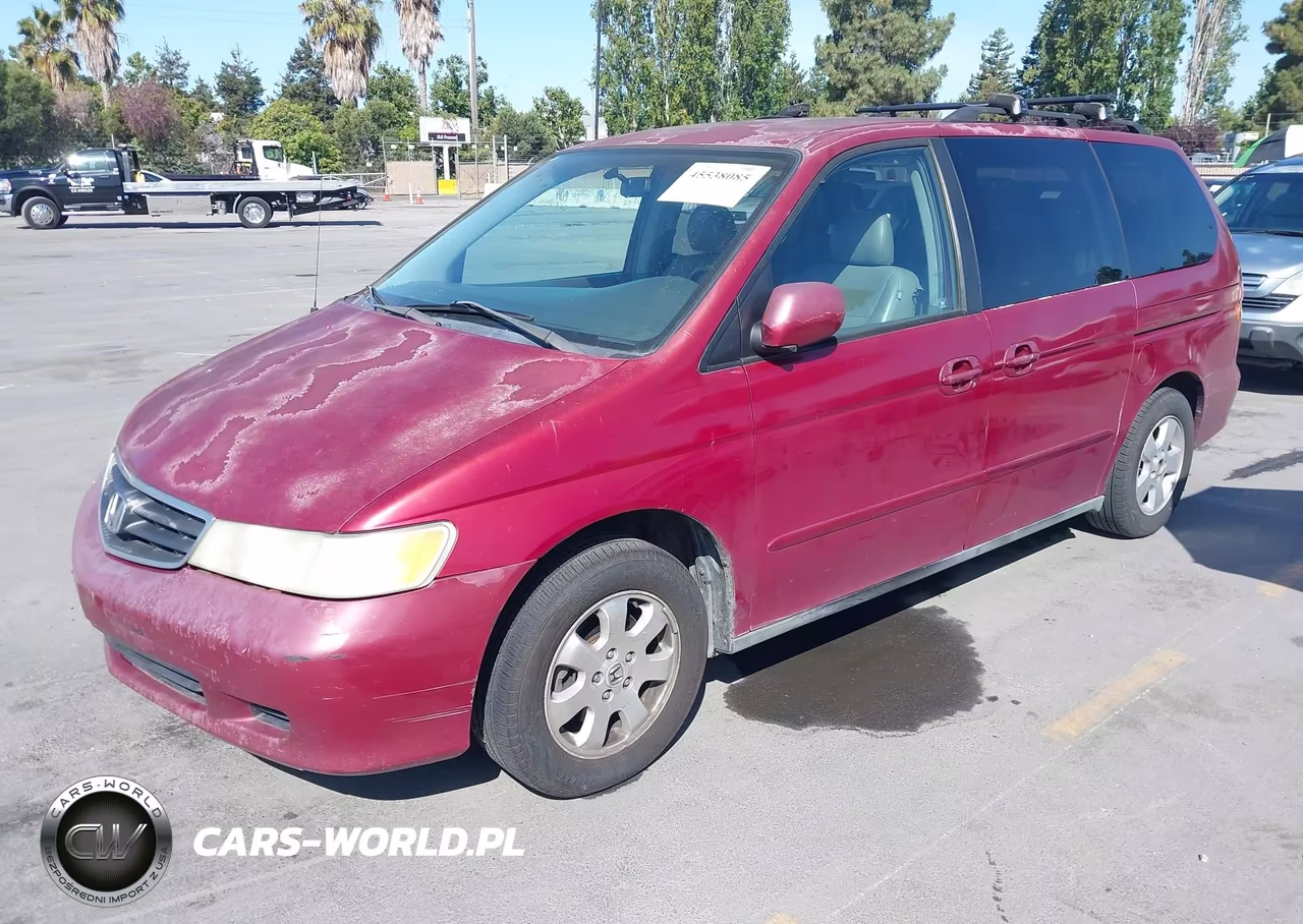 2002 Honda Odyssey Ex-L VIN:5FNRL18902B049985 - 2