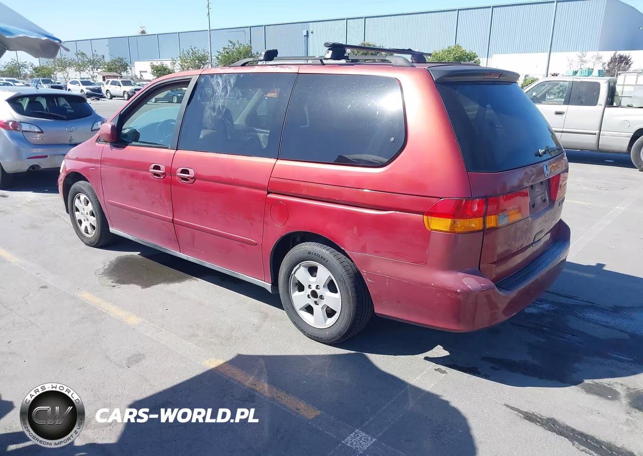 2002 Honda Odyssey Ex-L VIN:5FNRL18902B049985 - 3