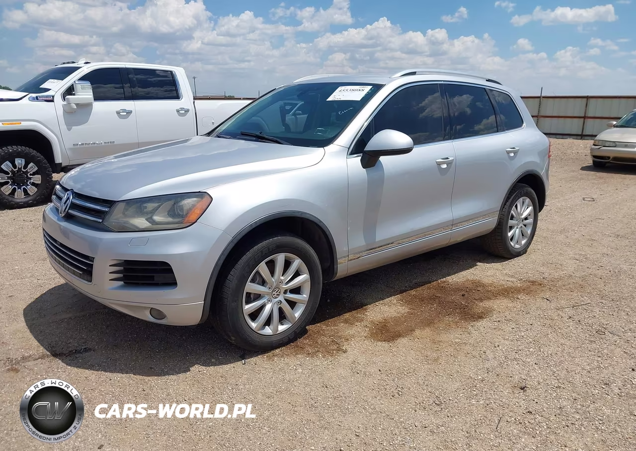 2012 Volkswagen Touareg Vr6 Sport VIN:WVGFF9BP7CD001906 - 2