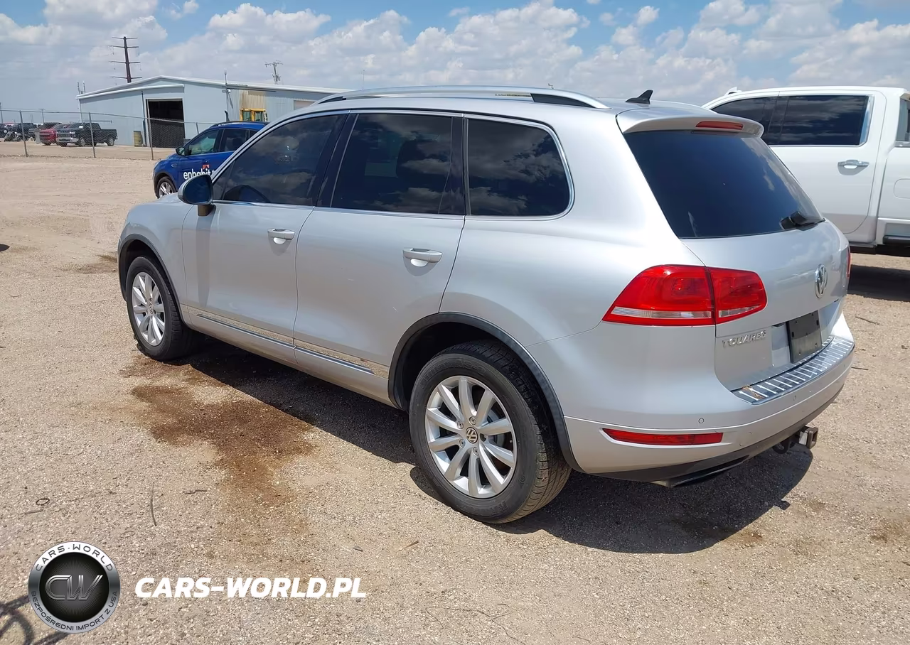 2012 Volkswagen Touareg Vr6 Sport VIN:WVGFF9BP7CD001906 - 3