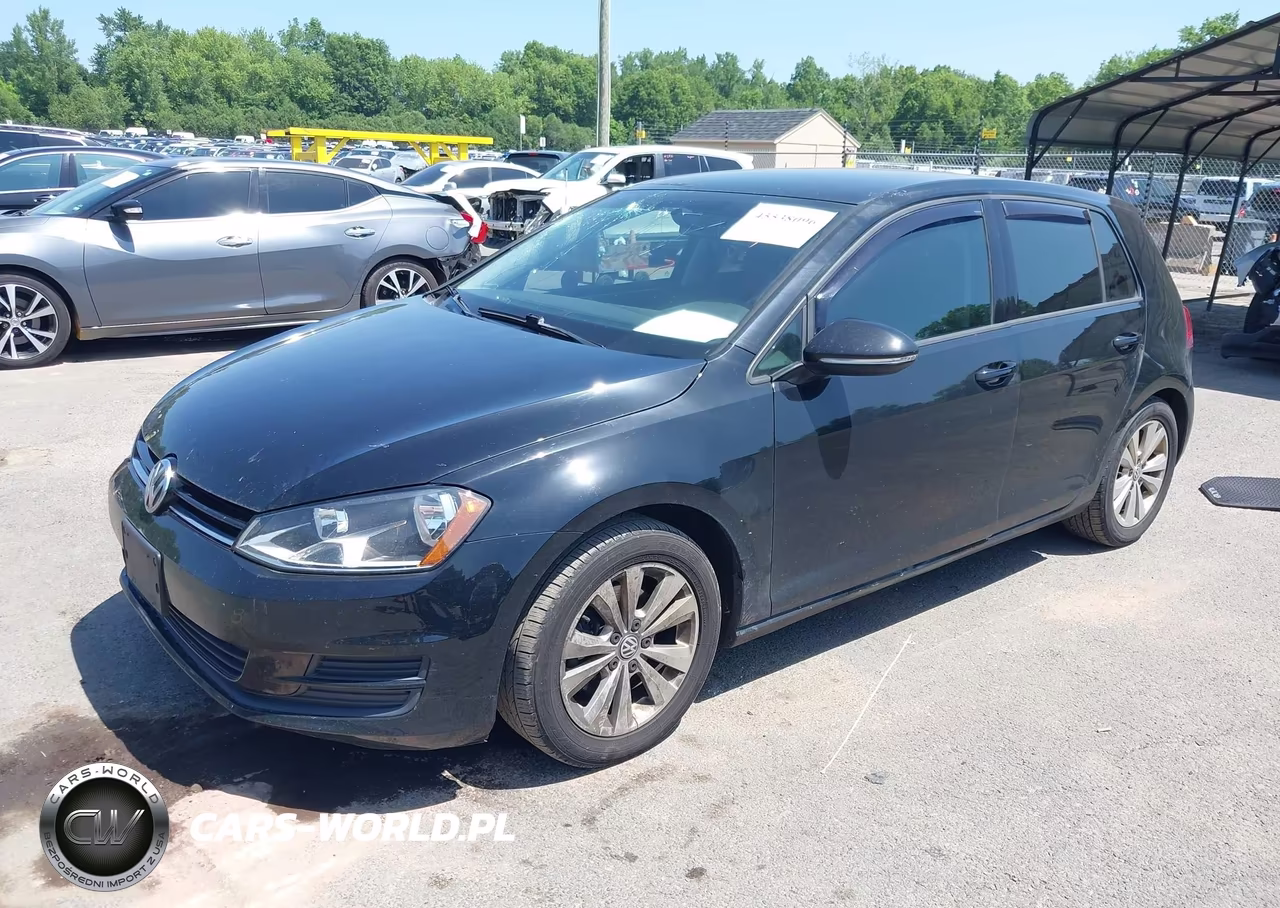 2015 Volkswagen Golf Tdi S 4-Door VIN:3VWRA7AU5FM012260 - 2