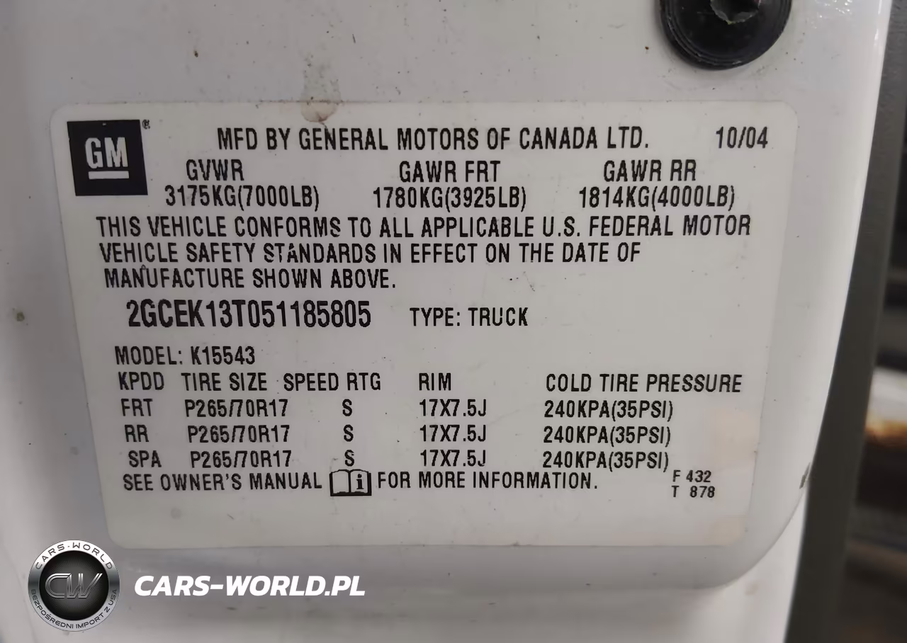 2005 Chevrolet Silverado 1500 Z71 VIN:2GCEK13T051185805 - 9