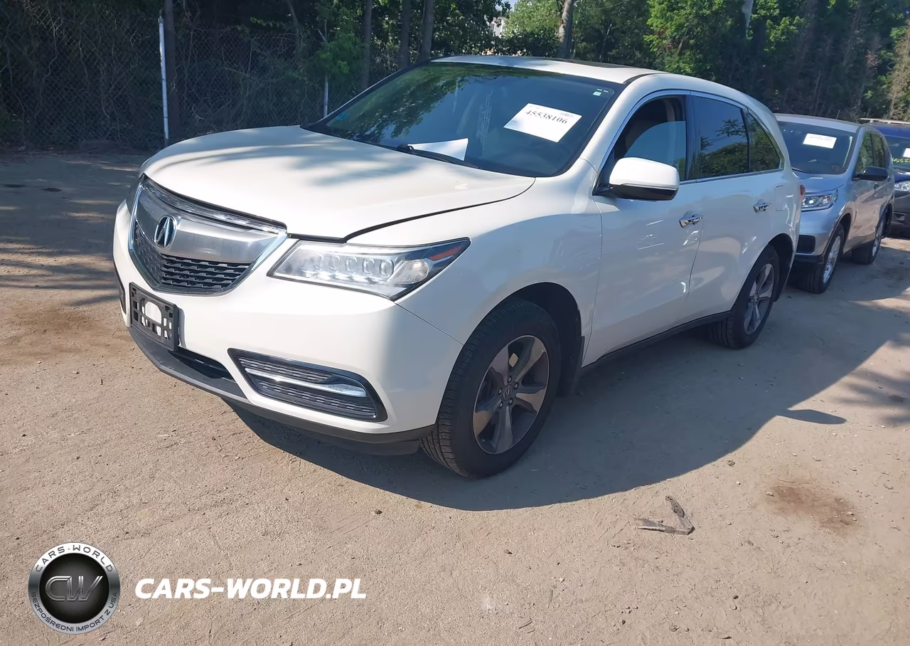2016 Acura Mdx Acurawatch Plus Package VIN:5FRYD4H21GB041316 - 2