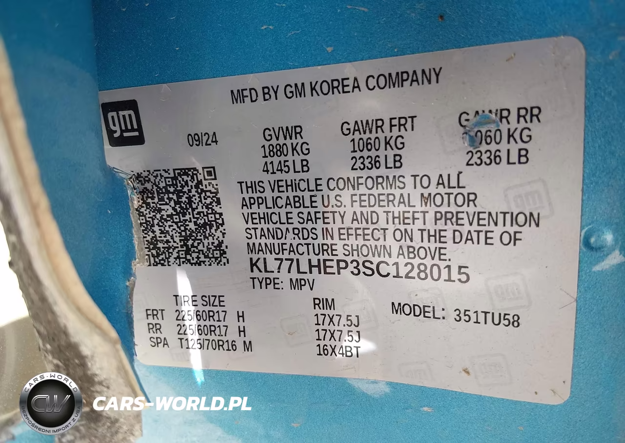 2025 Chevrolet Trax Fwd Lt VIN:KL77LHEP3SC128015 - 9