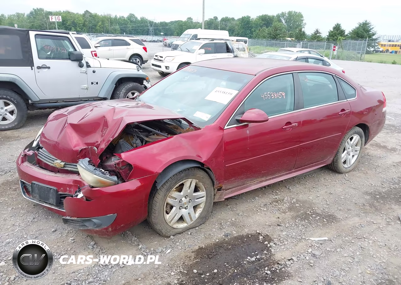 2010 Chevrolet Impala Lt VIN:2G1WB5EN8A1237386 - 2