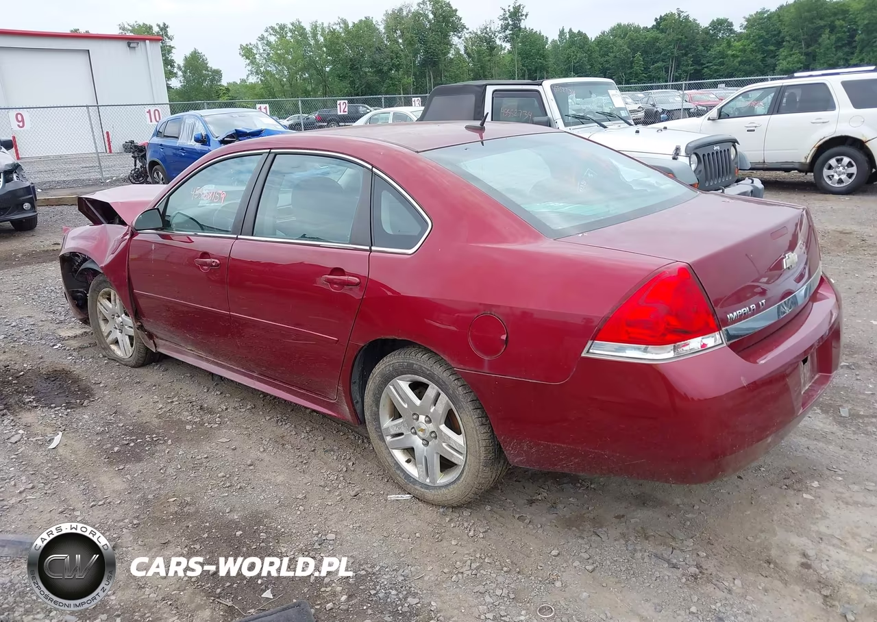2010 Chevrolet Impala Lt VIN:2G1WB5EN8A1237386 - 3