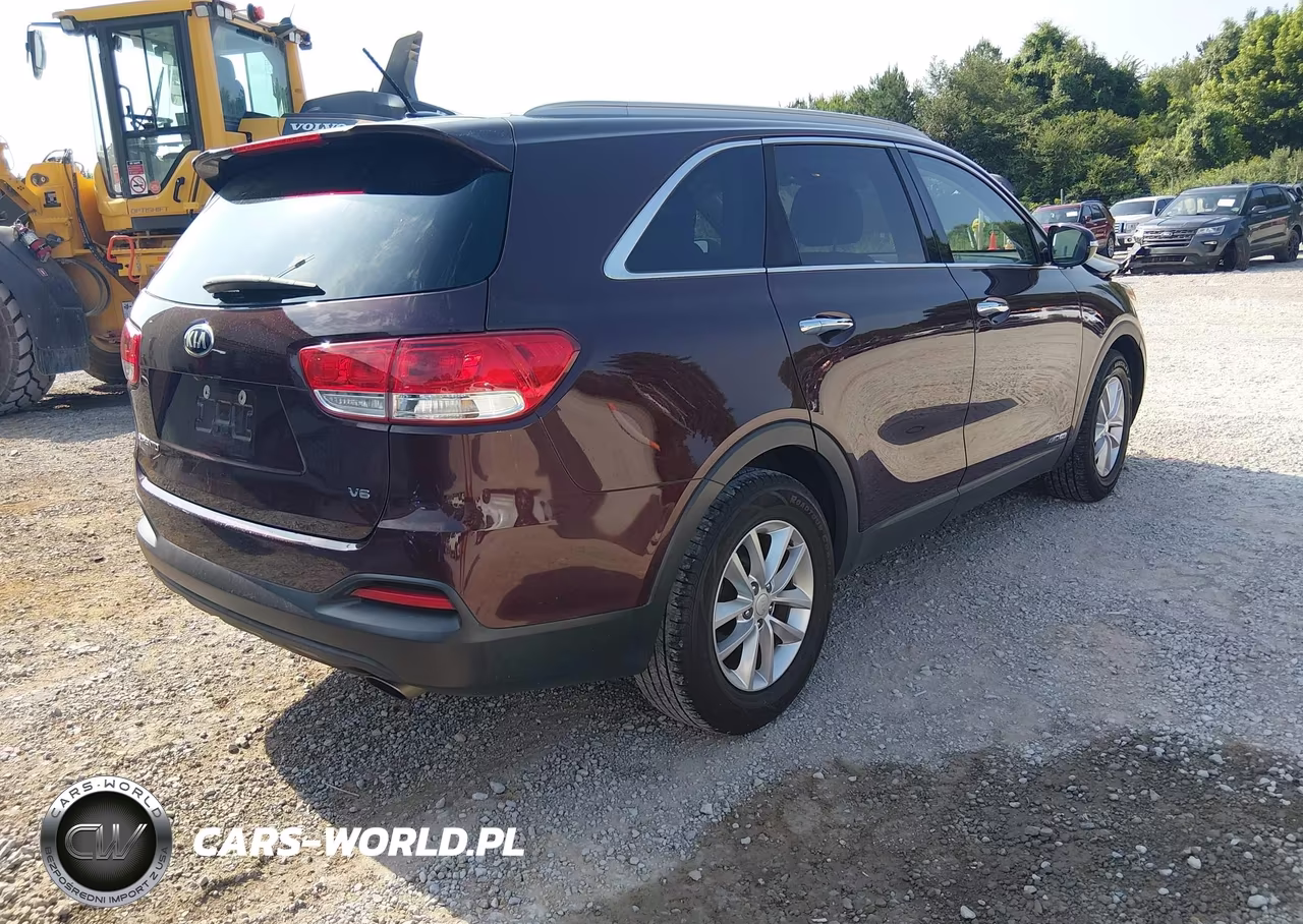 2017 Kia Sorento 3.3L Lx VIN:5XYPGDA57HG317209 - 4