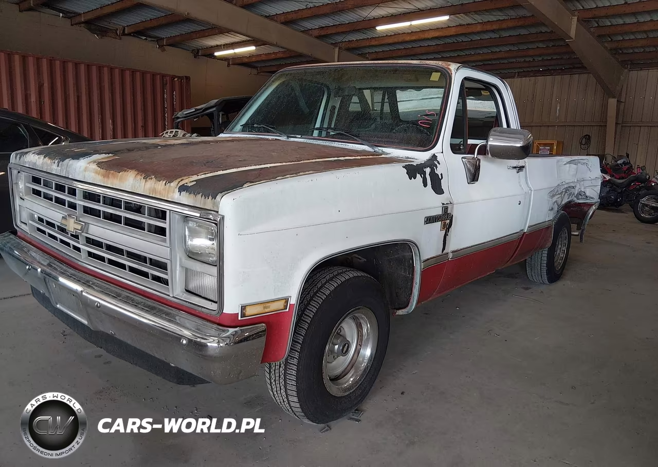 1986 Chevrolet C10 VIN:1GCDC14H6GF411165 - 2