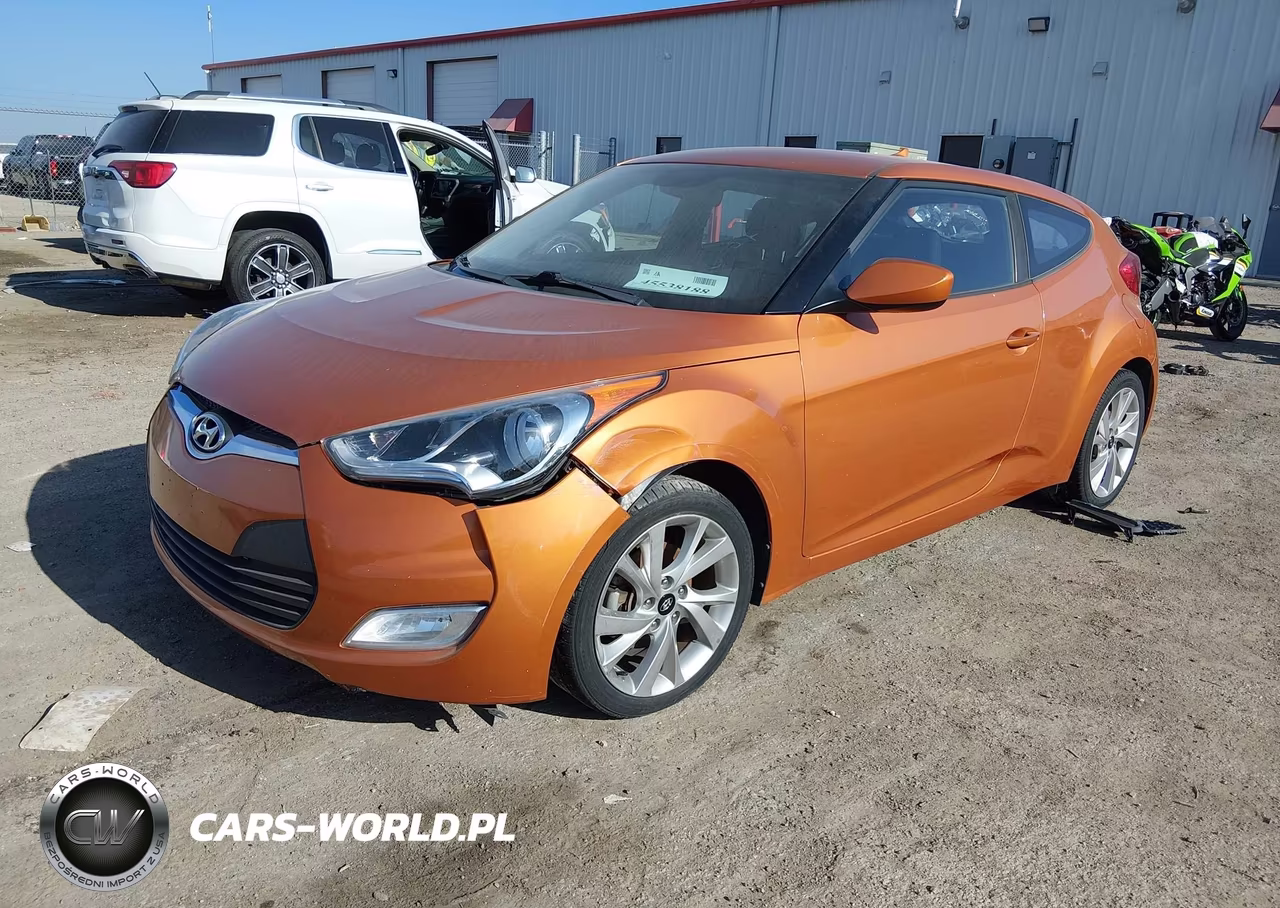 2017 Hyundai Veloster VIN:KMHTC6AD5HU305650 - 2