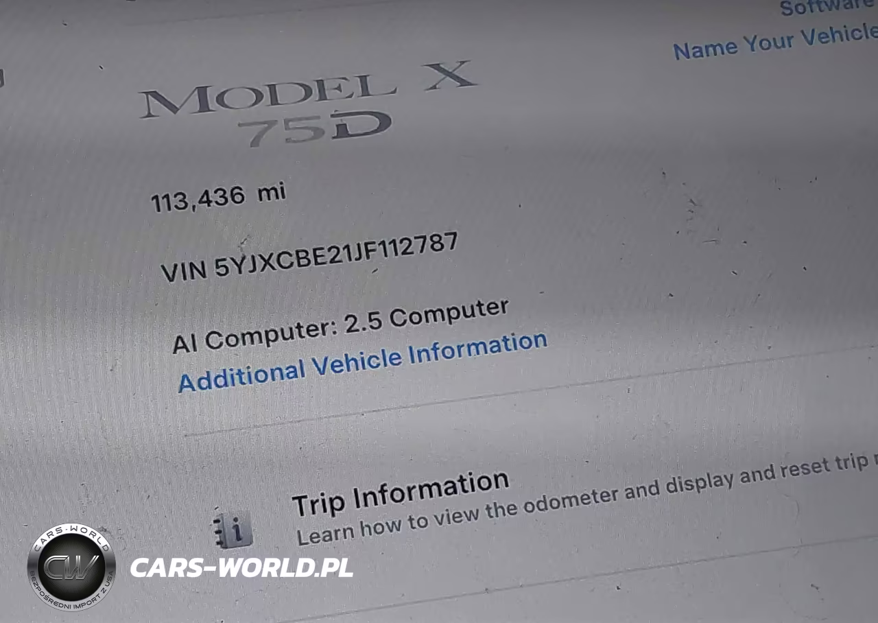 2018 Tesla Model X 100D-75D-P100D VIN:5YJXCBE21JF112787 - 15
