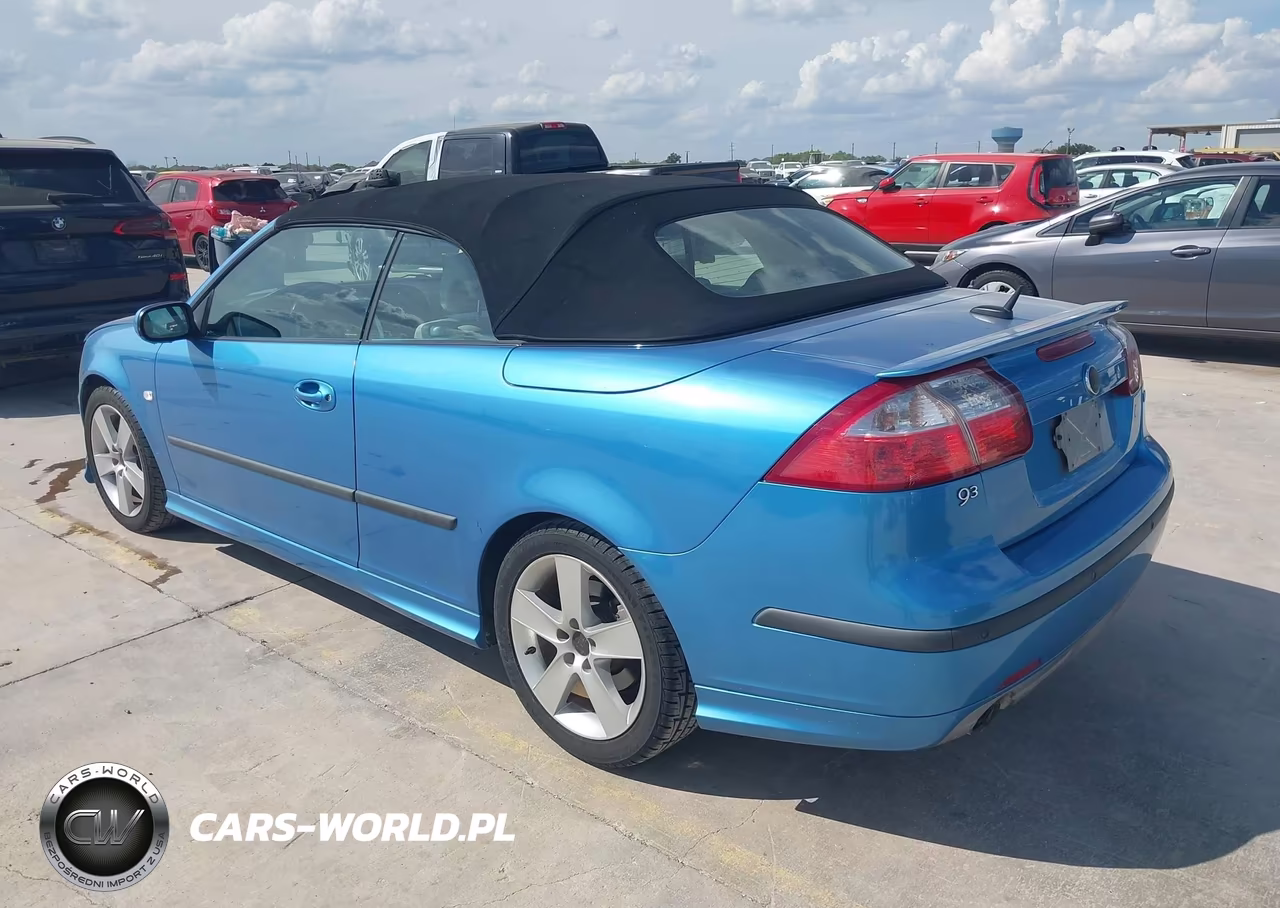 2007 Saab 9-3 Aero VIN:YS3FH71U976002181 - 3