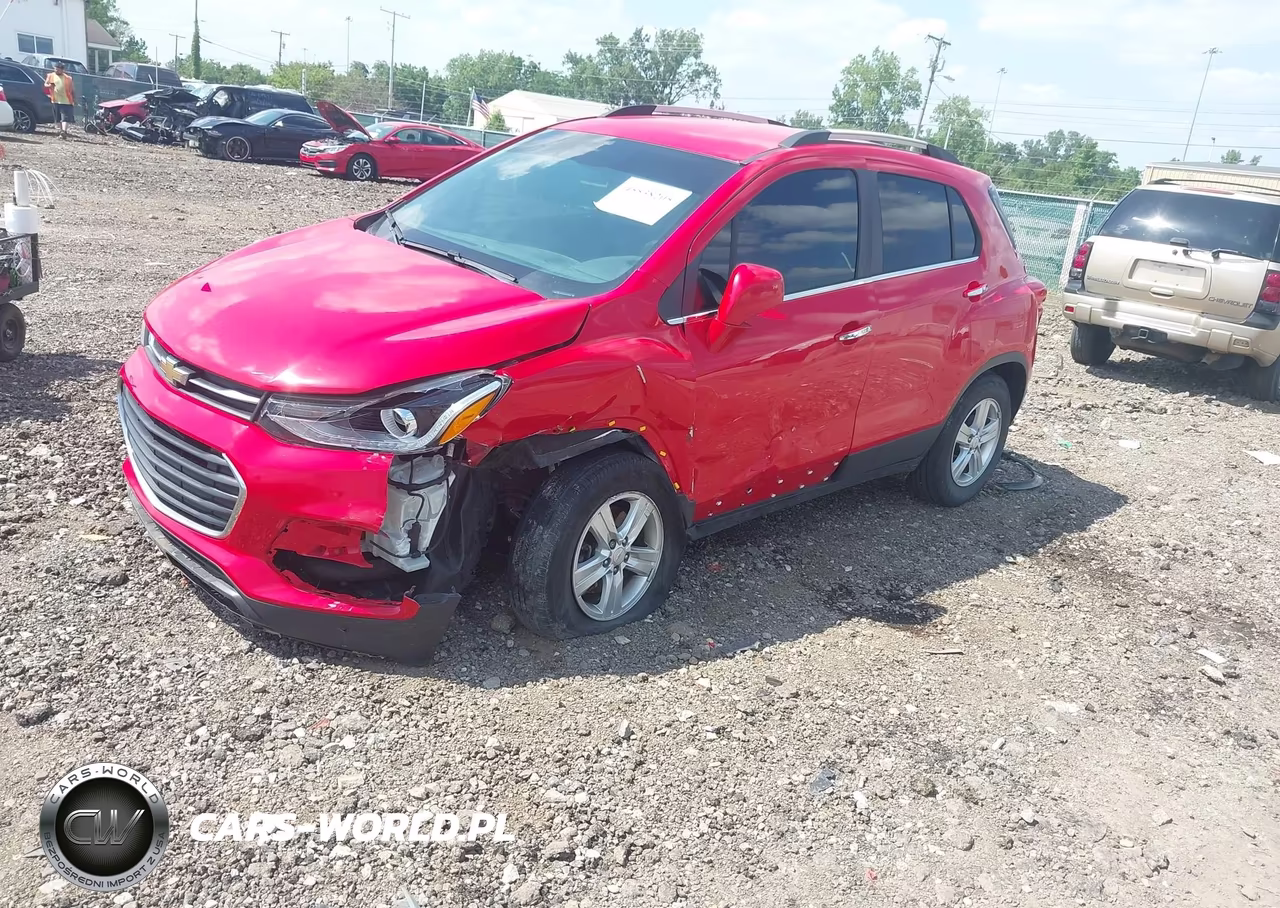 2020 Chevrolet Trax Fwd Lt VIN:KL7CJLSB3LB342008 - 2
