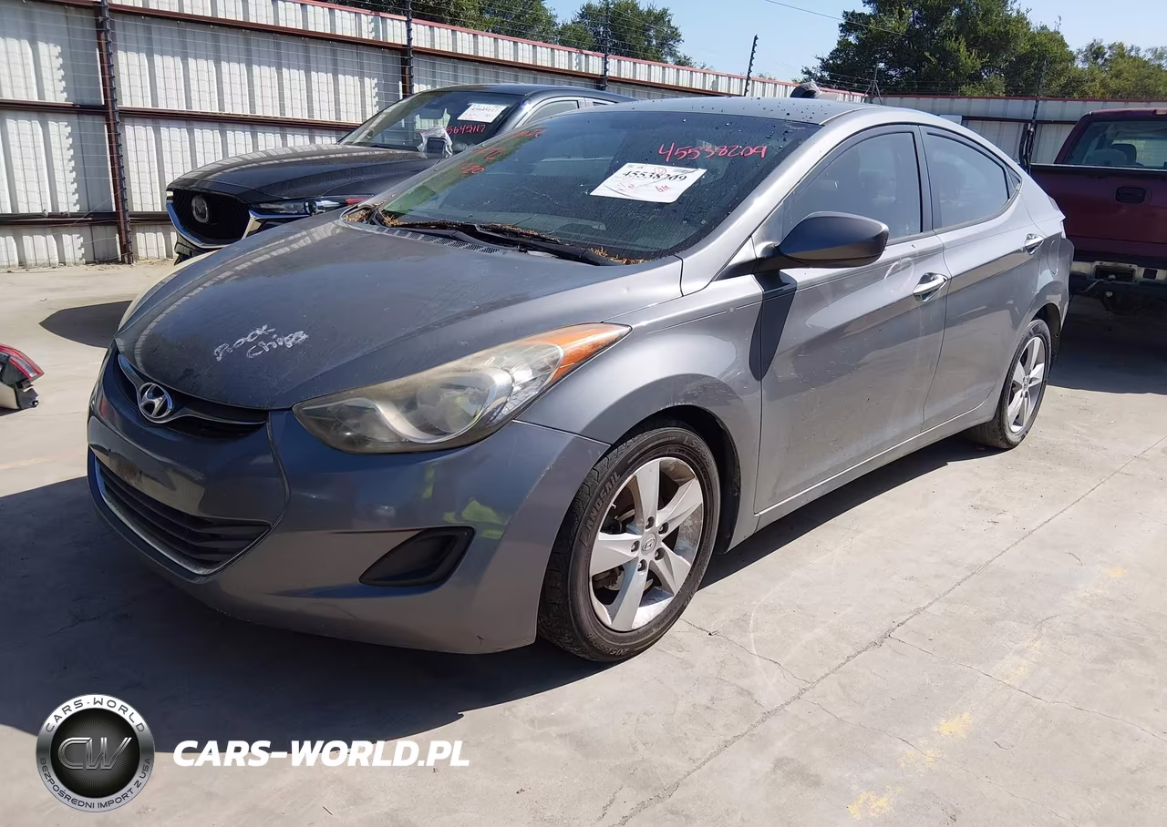 2013 Hyundai Elantra Gls VIN:5NPDH4AE6DH351919 - 2