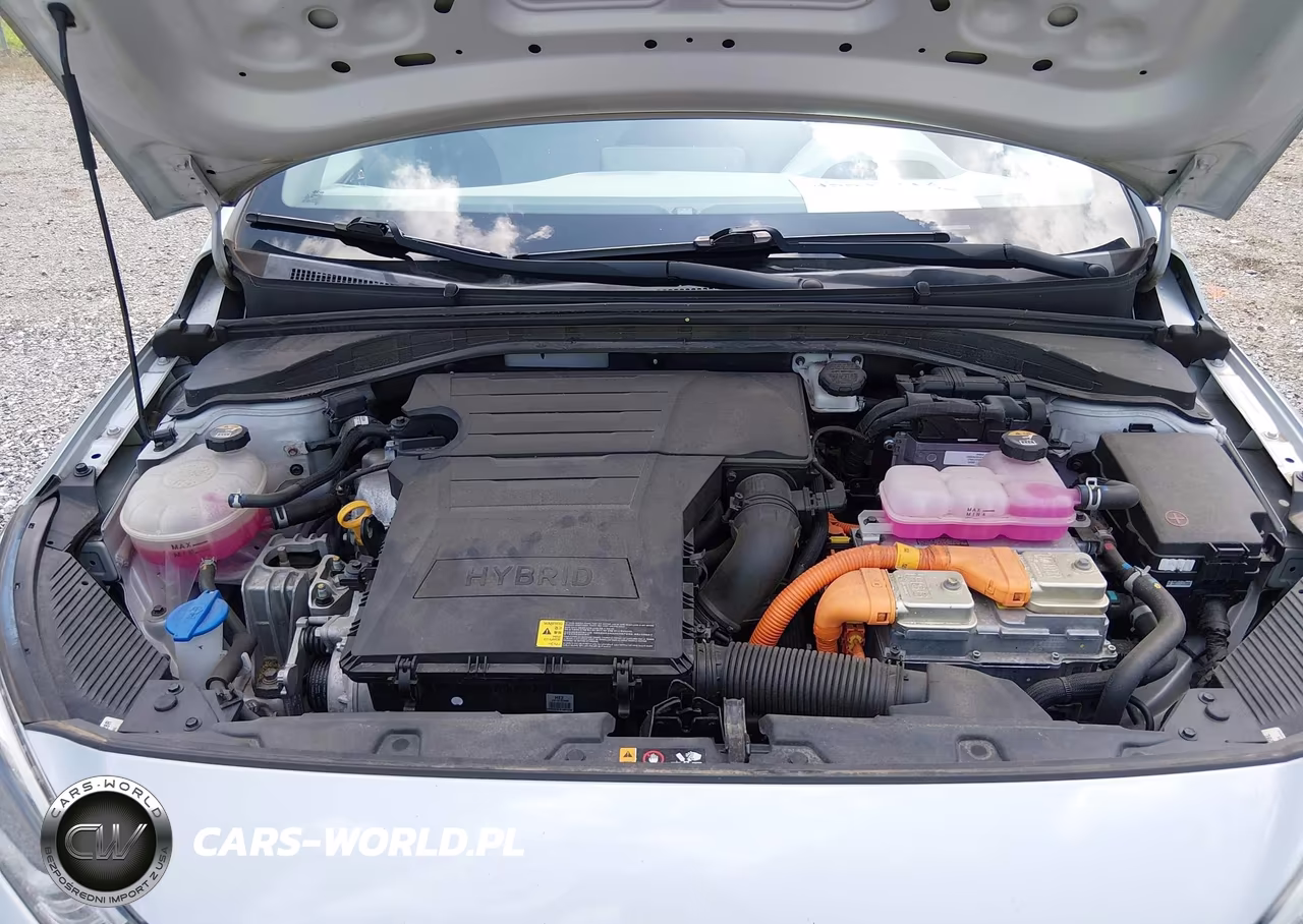 2020 Hyundai Ioniq Hybrid Blue VIN:KMHC65LC5LU232147 - 10