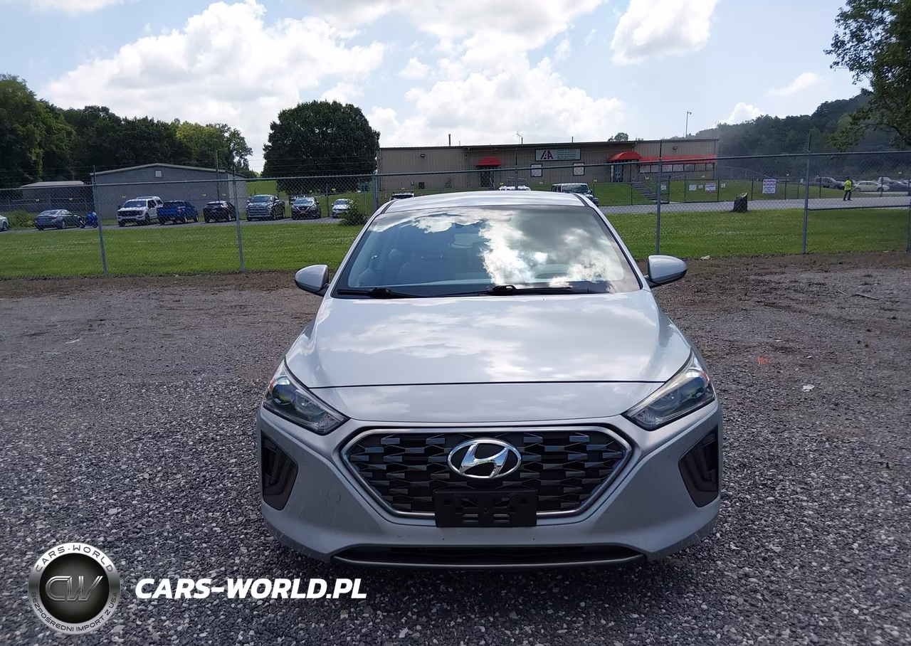 2020 Hyundai Ioniq Hybrid Blue VIN:KMHC65LC5LU232147 - 12