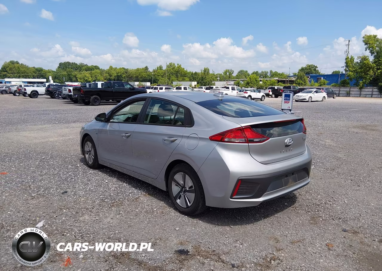 2020 Hyundai Ioniq Hybrid Blue VIN:KMHC65LC5LU232147 - 3