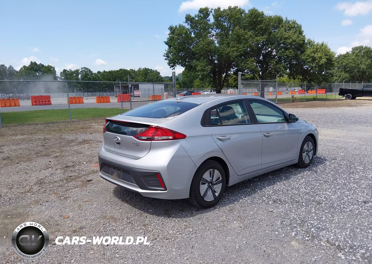 2020 Hyundai Ioniq Hybrid Blue VIN:KMHC65LC5LU232147 - 4