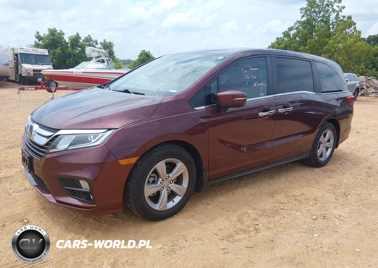 2020 Honda Odyssey Ex-L-Ex-L W-Navi Res VIN:5FNRL6H76LB017247 - 2