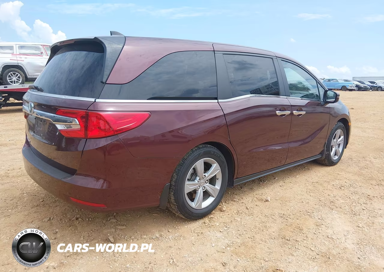 2020 Honda Odyssey Ex-L-Ex-L W-Navi Res VIN:5FNRL6H76LB017247 - 4
