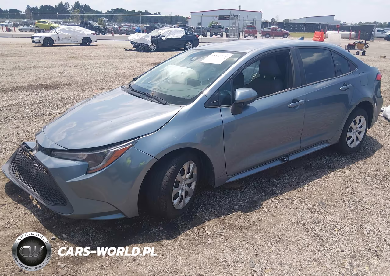 2021 Toyota Corolla Le VIN:5YFEPMAE7MP194119 - 2