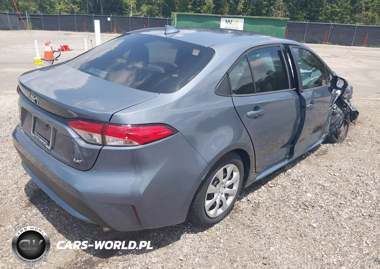2021 Toyota Corolla Le VIN:5YFEPMAE7MP194119 - 4