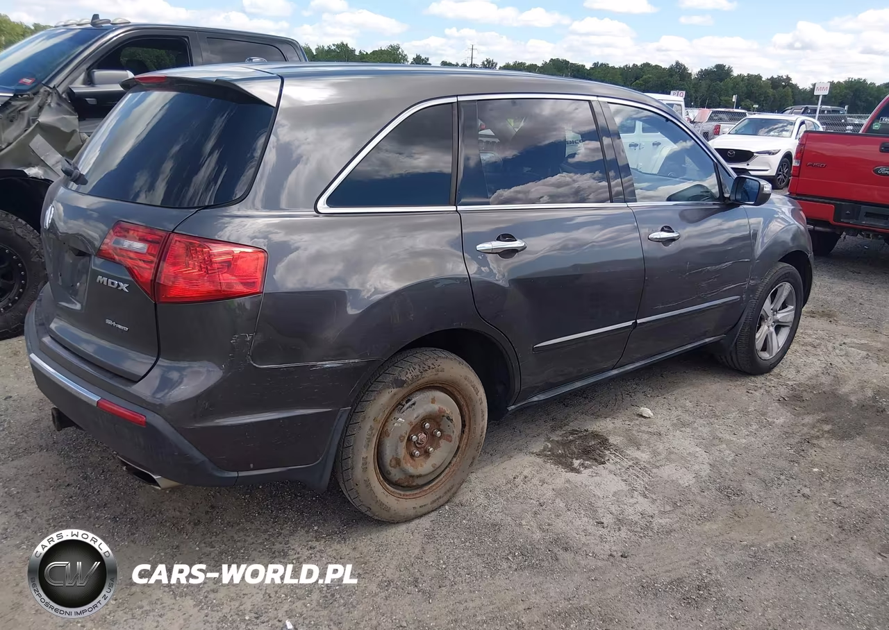 2010 Acura Mdx Advance Package VIN:2HNYD2H57AH520514 - 4
