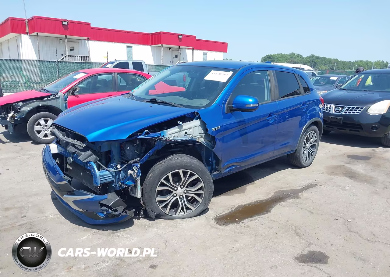 2017 Mitsubishi Outlander Sport 2.0 Le VIN:JA4AR3AU8HZ031897 - 2
