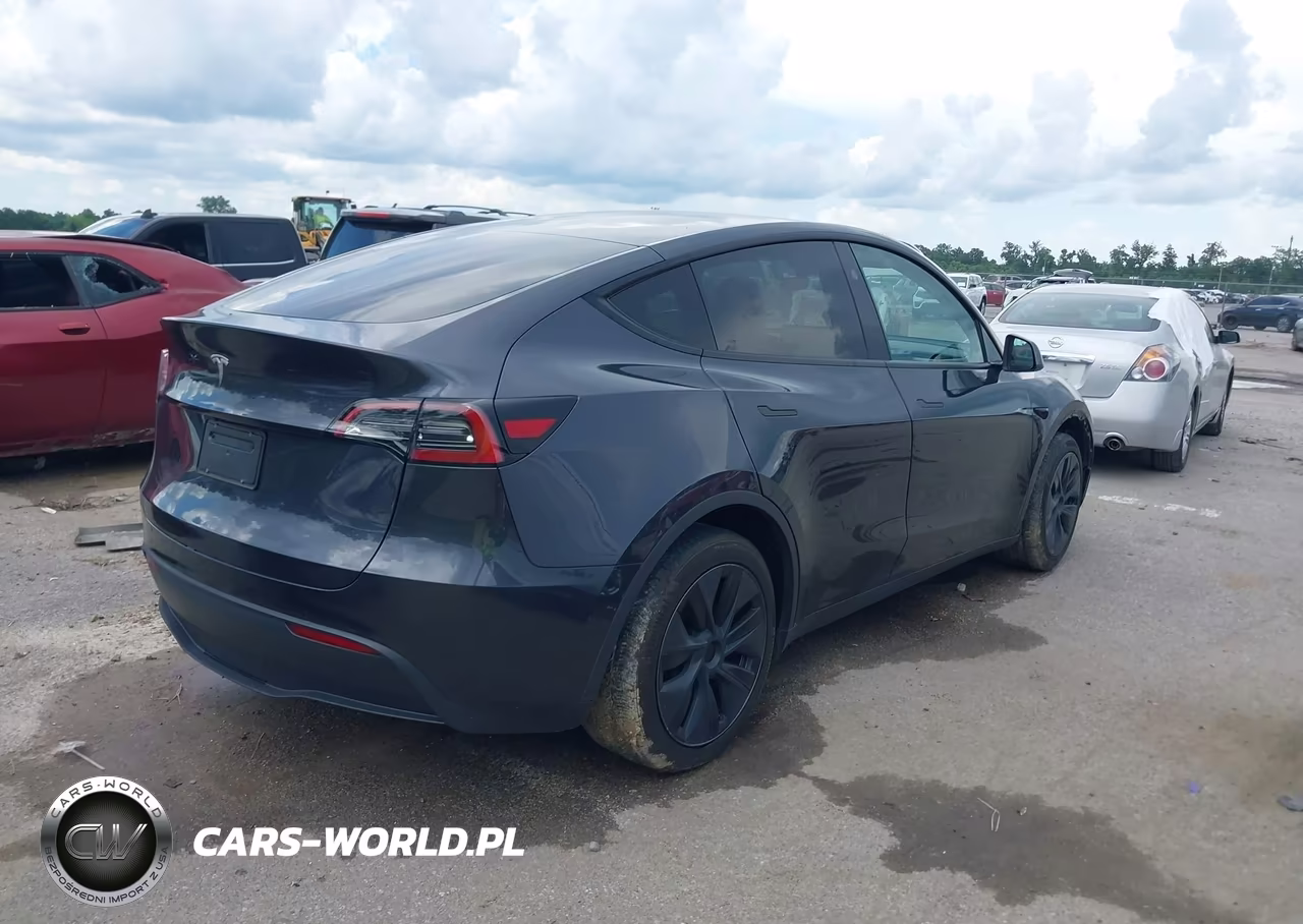 2024 Tesla Model Y Long Range Single Motor Rear-Wheel Drive-Rwd VIN:7SAYGDED1RF123809 - 4