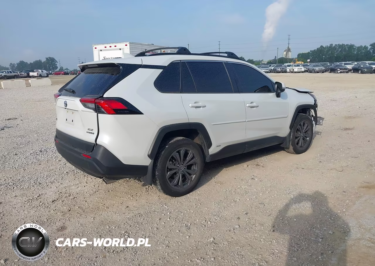 2024 Toyota Rav4 Hybrid Xle Premium VIN:JTMB6RFV3RJ042619 - 4