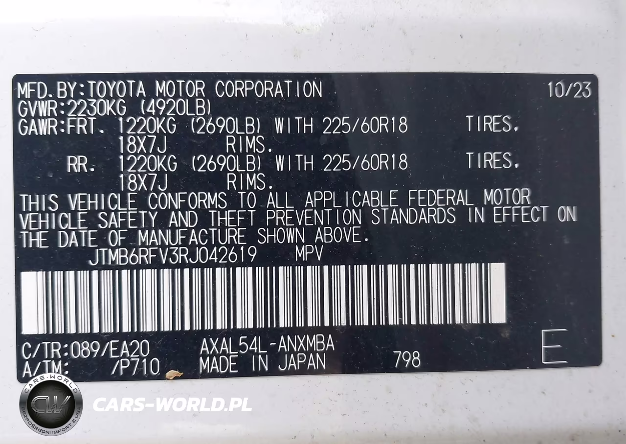 2024 Toyota Rav4 Hybrid Xle Premium VIN:JTMB6RFV3RJ042619 - 9