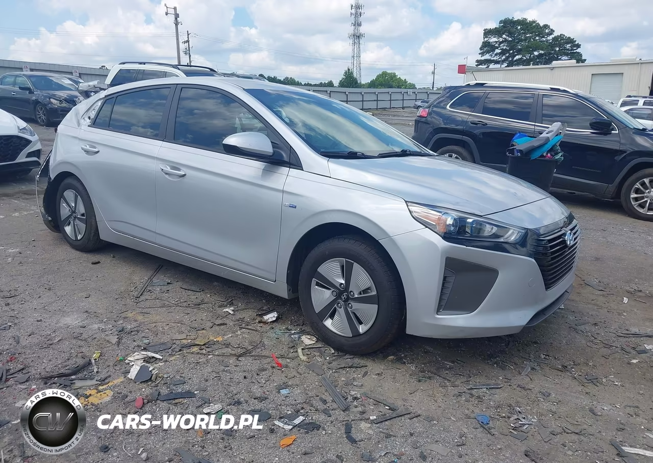 2017 Hyundai Ioniq Hybrid Blue