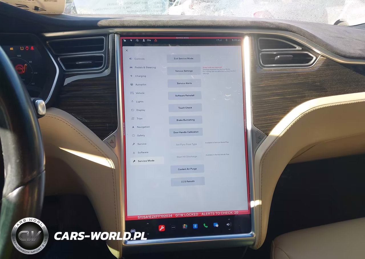 2015 Tesla Model S 70D-85D-P85D VIN:5YJSA1E2XFF102034 - 18
