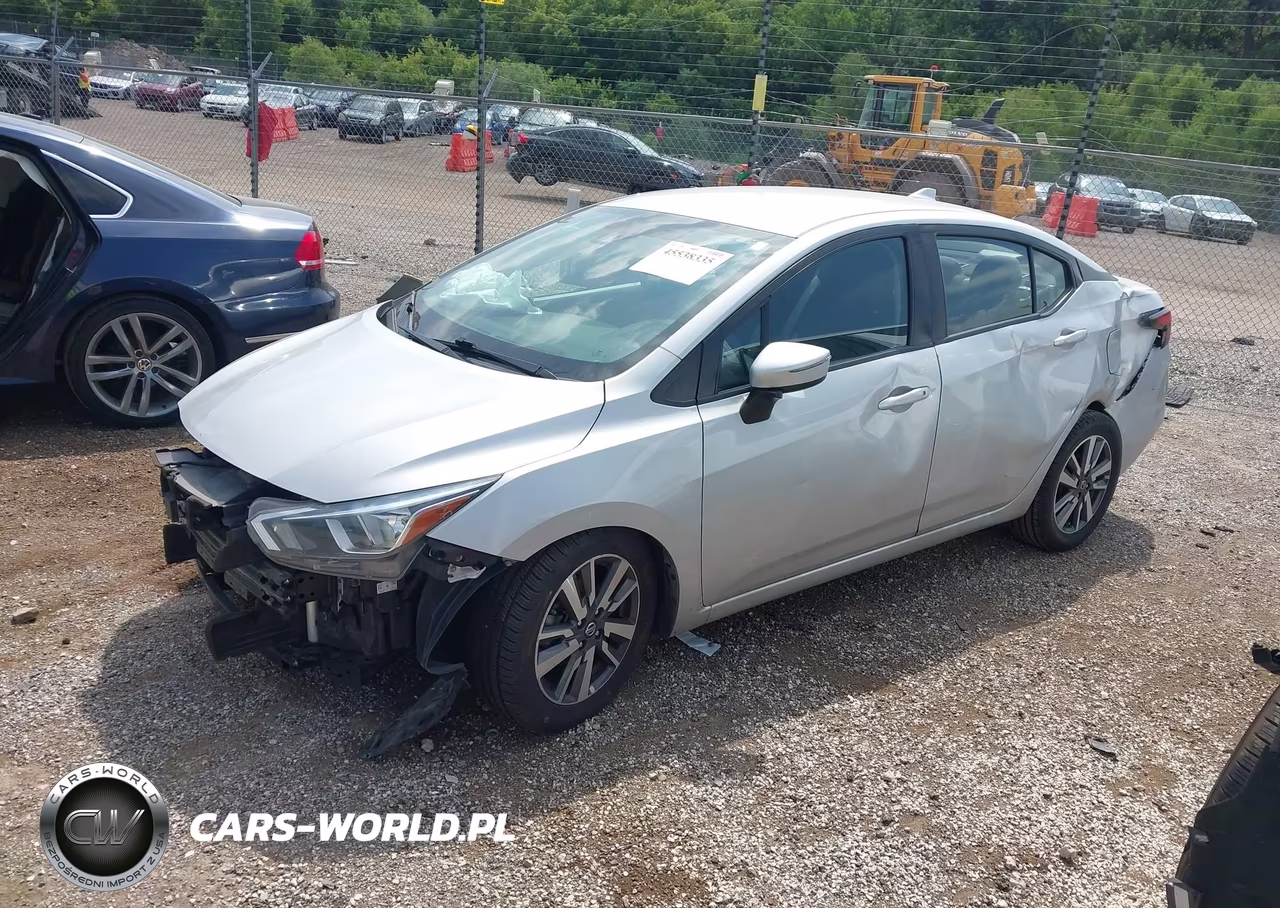 2020 Nissan Versa Sv Xtronic Cvt VIN:3N1CN8EV0LL825886 - 2