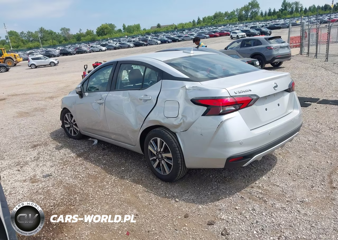 2020 Nissan Versa Sv Xtronic Cvt VIN:3N1CN8EV0LL825886 - 3