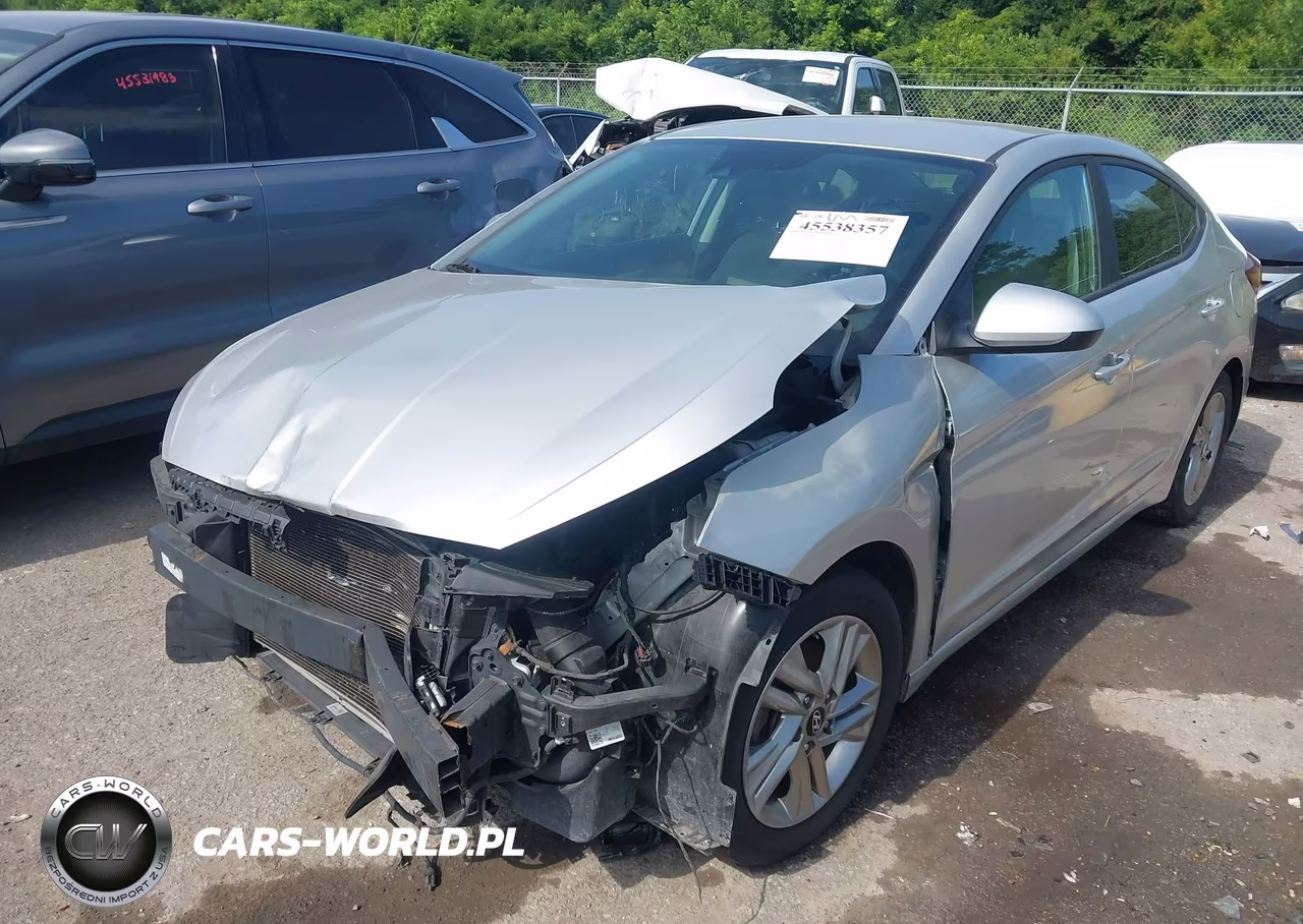 2019 Hyundai Elantra Sel VIN:5NPD84LF1KH433088 - 2