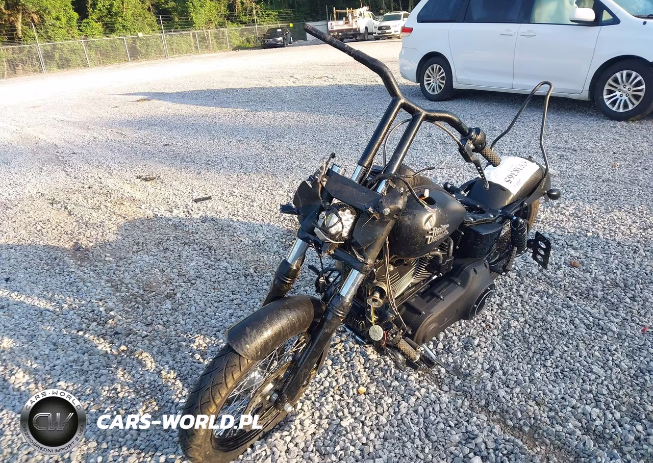 2013 Harley-Davidson Fxdb Dyna Street Bob VIN:1HD1GX412DC333654 - 2