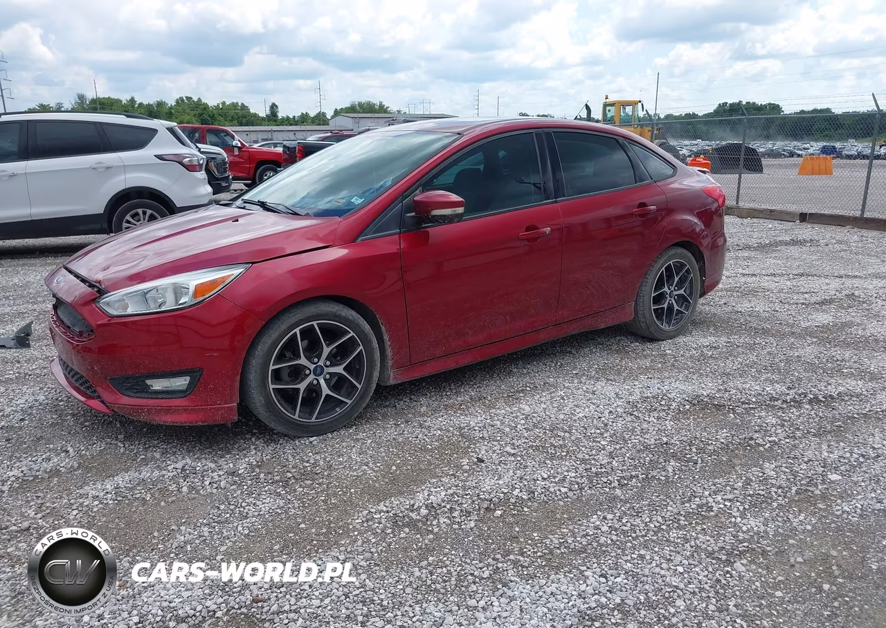 2015 Ford Focus Se VIN:1FADP3F29FL323869 - 2