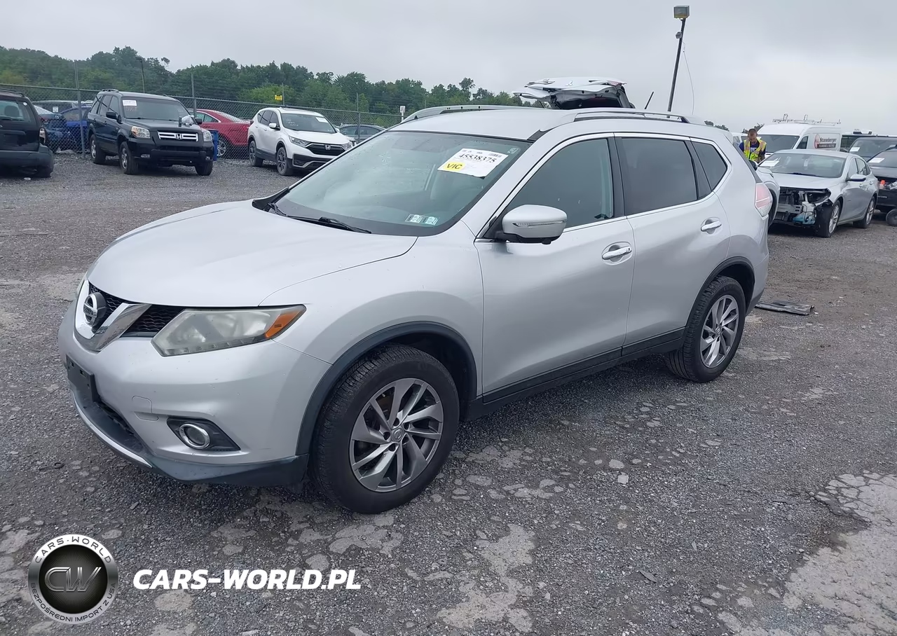 2014 Nissan Rogue Sl VIN:5N1AT2MV9EC754500 - 2