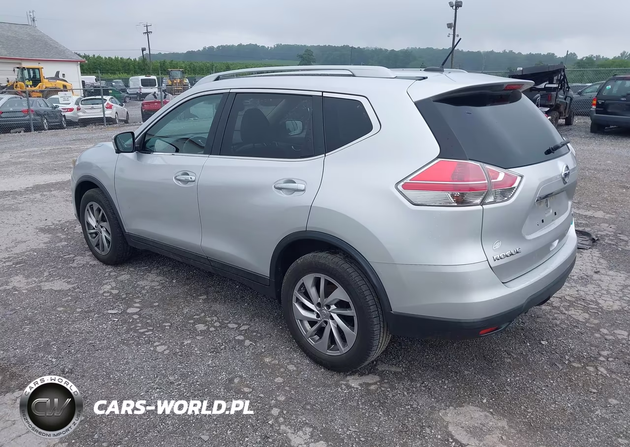 2014 Nissan Rogue Sl VIN:5N1AT2MV9EC754500 - 3