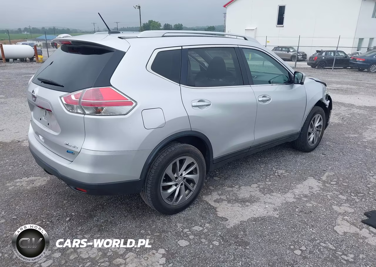 2014 Nissan Rogue Sl VIN:5N1AT2MV9EC754500 - 4
