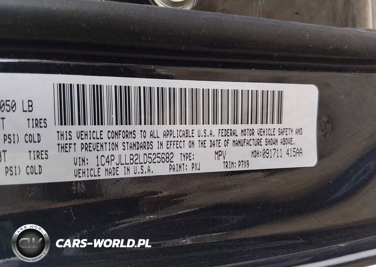 2020 Jeep Cherokee Latitude Plus Fwd VIN:1C4PJLLB2LD525682 - 9