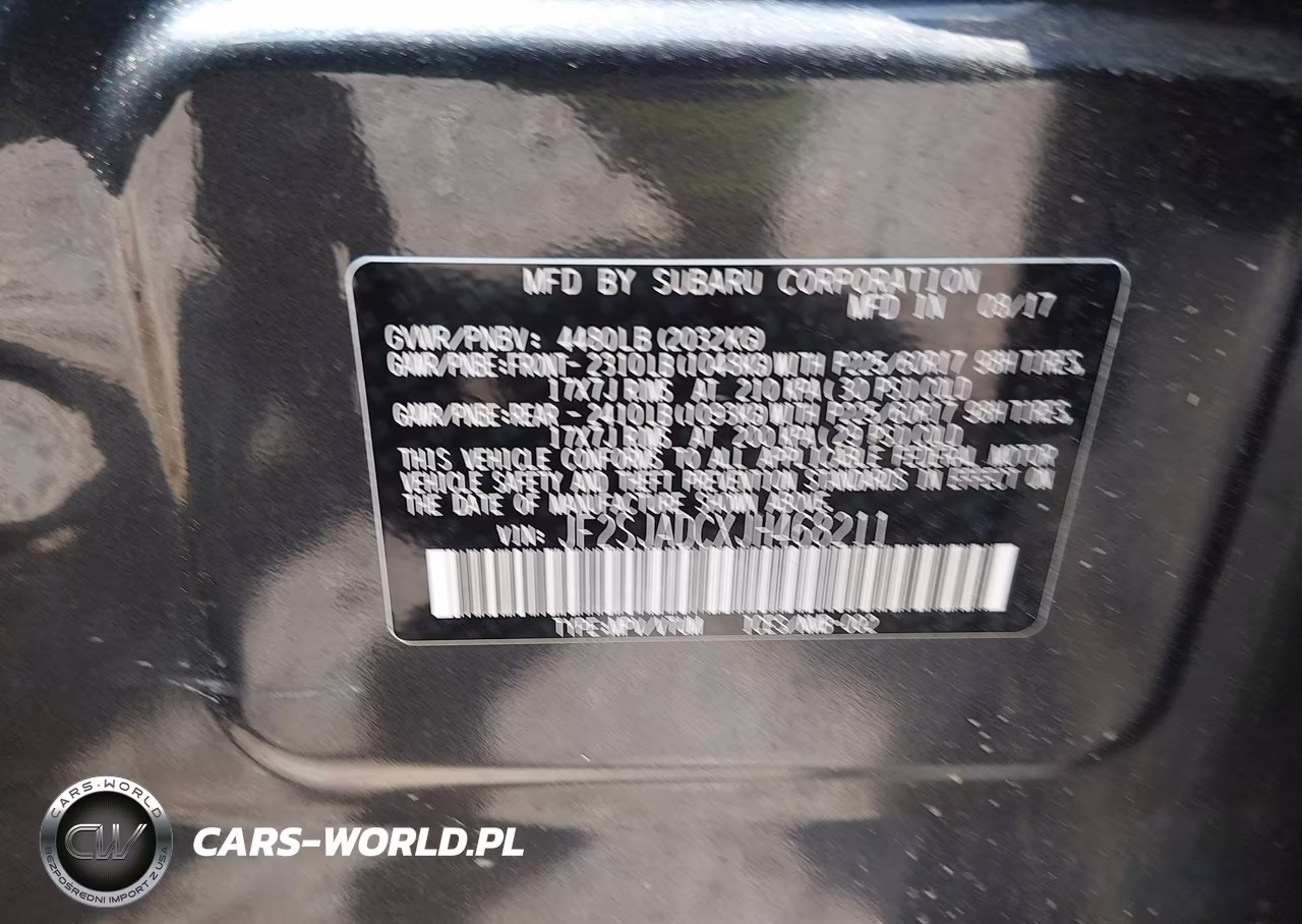 2018 Subaru Forester 2.5I Premium VIN:JF2SJADCXJH468211 - 9