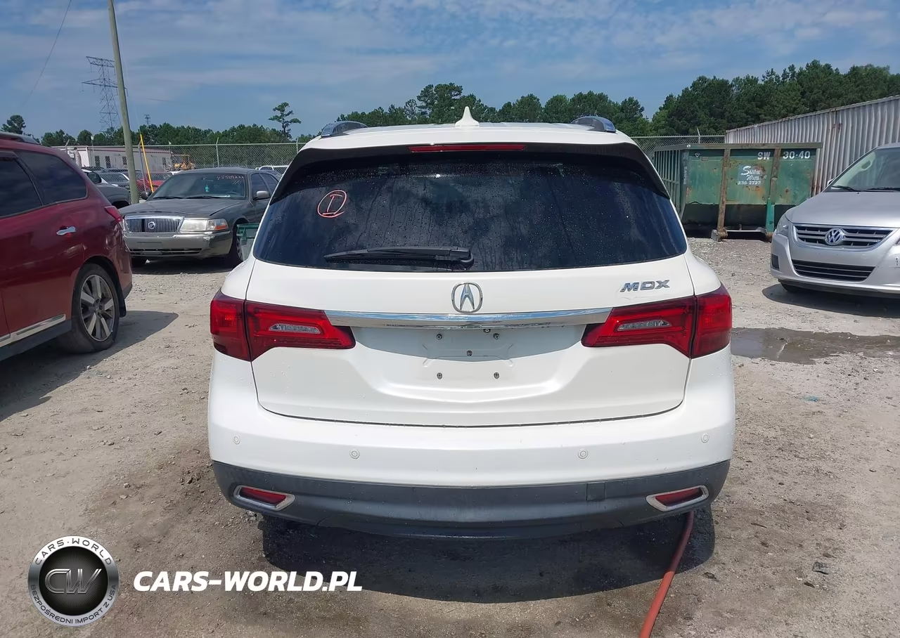 2014 Acura Mdx Advance Pkg W-Entertainment Pkg VIN:5FRYD3H83EB015795 - 16