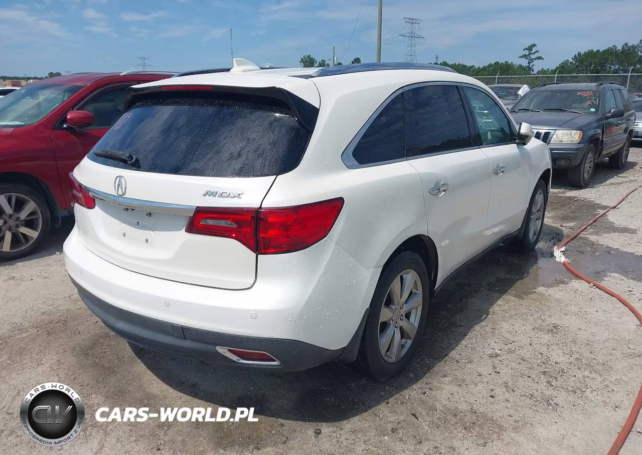 2014 Acura Mdx Advance Pkg W-Entertainment Pkg VIN:5FRYD3H83EB015795 - 4