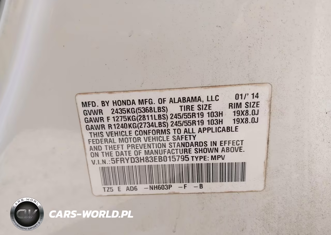 2014 Acura Mdx Advance Pkg W-Entertainment Pkg VIN:5FRYD3H83EB015795 - 9